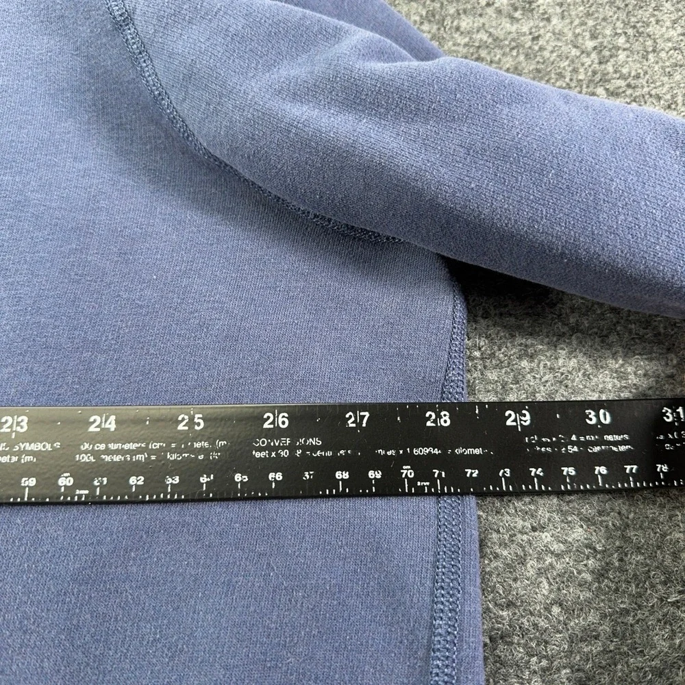Polo Ralph Lauren Mens XXL Blue Applique Logo Fleece Hoodie Sweatshirt Big Pony